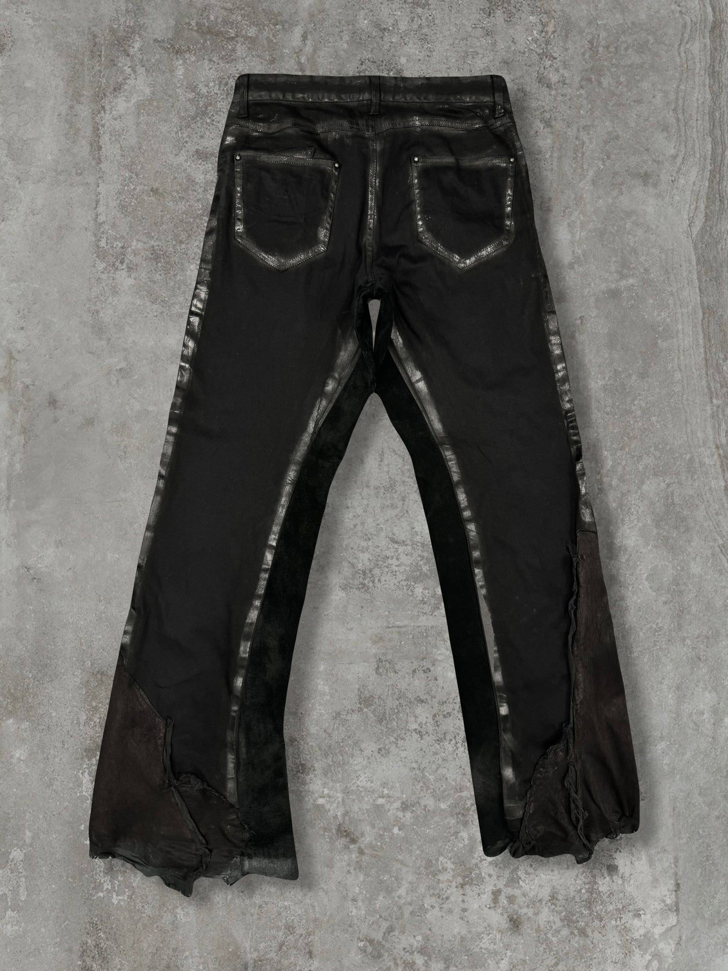 FLARE DECONSTRUCTED PANTS