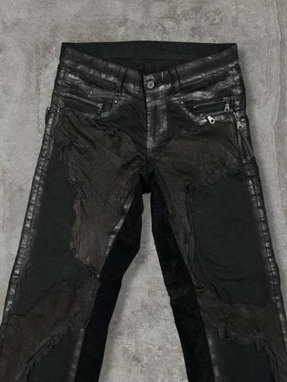 FLARE DECONSTRUCTED PANTS